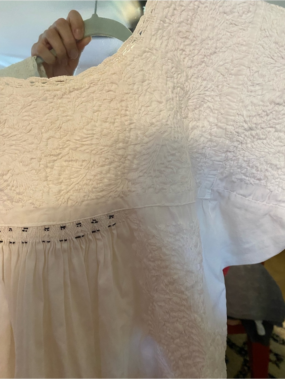 Vintage Mexican Embroidered Dress - Picture 6 of 6